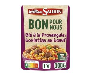 DOYPACK BONS POUR NOUS BLÉ À LA PROVENÇALE & BOULETTE 300G, WILLIAM SAURIN, LOT DE 3