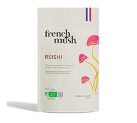 Doypack Reishi Bio - 168 Gélules Vegan - Apaisant, Qualité du Sommeil Réparateur, Relaxation - 1 à 2 Gélules Par Jour - Extrait Reishi Bio Poudre Puissant Testé en Laboratoire - Fabriqué en France