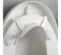 Doytn Déflecteur d'urine universel pour siège de toilette avec élévateur de couvercle de toilette, protection anti-éclaboussures pour empêcher les enfants et les adultes de faire pipi (29,2 x 21,1 cm)