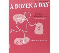Edna-Mae Burnam – A Dozen a Day Vol. 3 (Rouge) – Piano