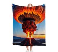 Dozrmey Couverture Douce 200x220 cm Nuage en Forme de Champignon, Double Face pour Grands Lits, Confort Absolu et Couverture Totale, pour Chambre à Coucher avec Style, Ambiance Douillette Assurée N8