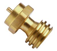 Dozyant Qcc1 Cylindre de Propane Bouteille jetable Adapter- 0,5 Kilogram Réservoir de Propane pour Barbecue au gaz connecteur de qualité, Laiton, Type1