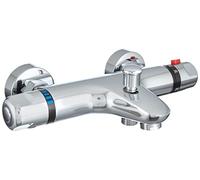 DP Bath Extramadura - Mitigeur thermostatique de baignoire argenté