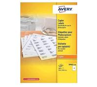 Avery Boîte de 200 étiquettes autocollantes DP002-100 Copieur multi-usages 210 x 148,5 mm