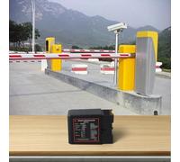 DP132 Détecteur de boucle à induction pour portes d'entrée et parkings, 12 V/24 V CC, monopôle avec sensibilité à 4 niveaux, détecteur de véhicule pour portails automatiques, noir (24 V)
