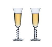 dP3sQ8mXjN flûte à champagne en plastique breloques de fête d Lot de 2 flûtes à champagne Spring Rain Fine Glass, en cristal, pied haut, capacité 6,26 oz, for réunions famille, annuelles d'entreprise