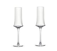 dP3sQ8mXjN flûte à champagne en plastique breloques de fête d Lot de 2 flûtes à champagne sur pied haut, capacité 150 ml, verre en cristal for couples, rendez-vous, Noël