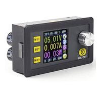 DP50V5A Module d'alimentation de contrôle programmable, régulateur de tension, DC 6-55 V à 0-50,00 V, convertisseur abaisseur réglable avec voltmètre, ampèremètre intégré, affichage couleur