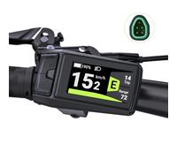 DPC080 BAFANG Afficheur Ebike 8Fun CAN BUS Kit conversion E-Bicyclette Écran TFT 1.9" IPX7 Étanche Rétroéclairage automatique Compteur vitesse Ebike Instrument Ordinateur avec Port Type-C Connecteur D