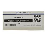 DPD n°3 pour PoolLab 1.0 & 2.0 - Réactif pour mesurer le chlore lié/total (0,0-6,0 mg/l) et l'ozone - Durée de conservation : 2 ans - 50 comprimés (TbsPD350)