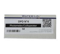 DPD No. 4 Comprimés Réactif pour PoolLab 1.0 & 2.0 - Réactif de mesure de l'oxygène actif (0,0-30,0 mg/l (ppm)) - Durée de conservation : 2 ans - 50 comprimés (TbsPD450)