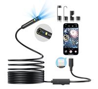 DPduct Caméra Endoscope Double Objectif avec lumière, 7,9 mm 1920p HD (CA-NKJ-ZZ)