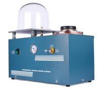 DPDZSW Machine De Coulée à Cire Perdue sous Vide, Machine De Moulage à Cire Perdue Tout-en-Un, Four De Fusion, Port d'injection Pratique, Manomètre Précis, pour Fonte De Bijoux Et Métaux