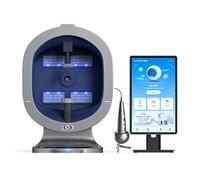 DPDZSW Machine Professionnelle D’Analyse Cutanée, Imagerie IA Multispectral Visage Et Cuir Chevelu 21,5 Pouces, Rapports Clients Et Comparaison Avant/Après | Consultation pour Spas Et Salons