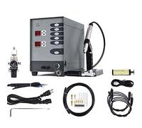 DPDZSW Soudeuse par Points De Bijoux, Soudeuse Tig à Impulsions Portable, 50A-600A Soudeuse Automatique par Points Tig à Impulsions pour Outil De Restauration De Bijoux, Soudage De Bijoux, 100w