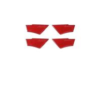 DPEDFVXVMR Bande Décorative Autocollants Anti-Rayures pour Poignée Porte Intérieure Voiture pour A3 8Y S3 2021-2025 Accessoires Réglage Garniture Panneau Fiber Carbone Garniture(1)