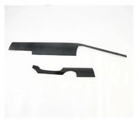 DPEDFVXVMR Bande Décorative Autocollants Garniture Contrôle Central Autour Décoration 2Pièces Protection Intérieure Voiture en Fiber Carbone pour Kia K5 pour Optima DL3 2020 2021 Garniture