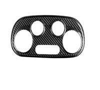 DPEDFVXVMR Bande Décorative pour Abarth 595 2012-2023 pour Abarth695 2017-2023 pour Fiat 500 2008-2023 Garniture Décorative Contrôle AC Intérieur Fiber Carbone Garniture