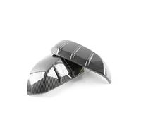 DPEDFVXVMR Cache Capuchon Rétroviseur pour Highlander 2020-2022 Couvercle Rétroviseur Latéral Capuchon D'aile Garniture Boîtier Porte Extérieure(Carbon Look)