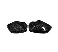 DPEDFVXVMR Cache Capuchon Rétroviseur pour Série 5 G60 G61 G68 I5 M5 G90 G70 2024 2025 LHD Couvercle Rétroviseur Latéral Capuchon D'aile Boîtier Porte Garniture Coque(Forging Pattern)