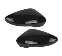 DPEDFVXVMR Coque Rétroviseur pour Beetle A5 CC 2012-2016 pour Jetta A6 2011-2014 Couvercle De Capuchon De Rétroviseur Latéral Version Européenne Boîtier(Black,1 Pair)