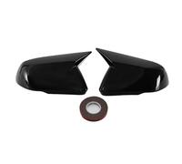 DPEDFVXVMR Coque Rétroviseur pour Mustang 2015-2022 Couvercle De Rétroviseur Latéral sans Clignotant Version Américaine FR3B-17683 Boîtier(Black,Style 3)