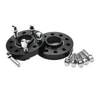 DPEDFVXVMR Entretoises Roue avec Boulons Entretoises De Roues Hubcentriques 5x112 66.6 Kit D'adaptateur en Aluminium Élargissant Accessoires De Séparation De Voiture Entretoises Roue(1 Piece 25mm)