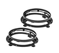 DPEDFVXVMR Phares Avant Ensemble 1 Paire pour Land pour Rover pour Defender 4X4 7 Pouces LED Phare De Voiture DRL Avant Pare-Chocs Ensemble De Phares Phare(Only 2pcs Bracket)