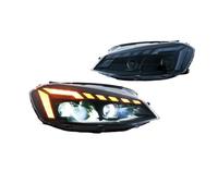 DPEDFVXVMR Phares Avant Ensemble 1 Paire pour VW pour Golf 7 MK7 VII 2013-2017 pour TDI pour TSI LED Phares Projecteur DRL Feux Avant Assemblage Non Adapté pour Git/R Phare