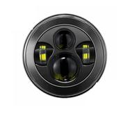 DPEDFVXVMR Phares Avant Ensemble Pour Suzuki Pour Samurai 4x4 7 "7 Pouces LED DRL H4 Halo Phares Avec Anneau Clignotant Ambre Phare(40w Headlight Black)