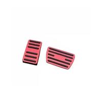 DPEDFVXVMR Protection Pédale Voiture 1 PIÈCES pour CR-V pour CRV 2017-2024 Voiture Pédale D'accélérateur Carburant Pédale Gaz Repose-Frein Pédale Couverture Pad Pédalier Voiture(2pcs Red)