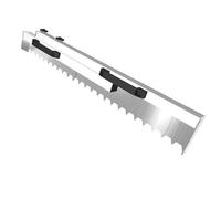 DPFCYBS Truelle Crantée en Acier Inoxydable Truelle pour Carrelage 30-90cm Ajustable Peigne à Mortier(Size:Triangulaire)