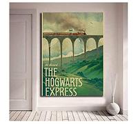 DPFRY Harry Potter Affiche Vintage Poudlard Express Toile Affiches Imprime Mur Art Peinture Image Décorative Moderne Décor À La Maison Px119Wq 40X60Cm sans Cadre