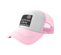 DPgUfPV Chapeau de camionneur maçonnique pour hommes, casquette de baseball pour femme, chapeau de cowboy, casquette de golf, casquette de papa, chapeau de pêche, noir, rose, Taille unique