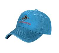 DPgUfPV Chapeau Winchester Ajustable en Coton, Casquette de Baseball, Chapeaux de Cowboy, À la Mode pour Homme et Femme, bleu, Taille unique