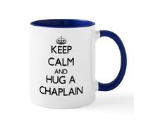 DPgUfPV Tasse à café en céramique avec inscription « Keep Calm and Hug A Chaplain » 325 ml