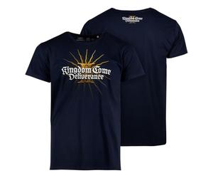 DPI Merchandising Kingdom Come Deliverance II T-Shirt Unisexe avec Logo Bleu Marine, Bleu Marine, M