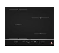 De Dietrich DPI7684X - Fascination Collection - table de cuisson à induction - 4 plaques de cuisson - Niche - largeur : 56 cm - profondeur : 49 cm - noir