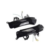 DPIPUBZSZ 1 paire de clignotants séquentiels, indicateur rétroviseur latéral dynamique for Reiz Avalon Crown Mark Prius Camry IQ EQ(Blue-Yellow)