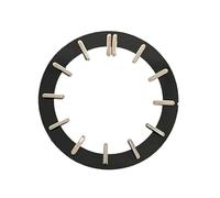 DPIPUBZSZ Accessoire de Montre, Cadran Lumineux Vert 31.8MM, adapté aux Accessoires de Modification Circulaire du Mouvement NH70 1 pièce