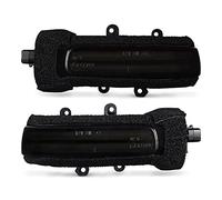 DPIPUBZSZ Clignotant de rétroviseur latéral, Flash dynamique/Normal, 2 pièces, for RACTIS NCP10 4RUNNER GRN28 TACOMA GRN2 DAIHATSU BE-GO J200(Dynamic,Smoked lens)