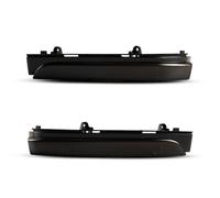 DPIPUBZSZ Clignotant dynamique, indicateur de rétroviseur latéral, 2 pièces, for GOL Geracao 6/7/8 FOX CROSSFOX VOYAGE G6 GOLF 2013(Dynamic,Smoked lens)