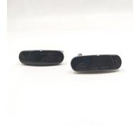 DPIPUBZSZ Feu de position latéral fumée dynamique, clignotant, for Fiat Panda Punto Evo Stilo Qubo Peugeot Citroen Lancia Musa(350), 2 pièces(Smoke shell)