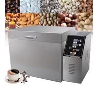 DPLXFPP Torréfacteur Grains Électrique Machine Torréfaction Grains Café en Acier Inoxydable Température Synchronisation Réglable, Machine Torréfaction Noix Électrique Antiadhésive 1800w,4000g