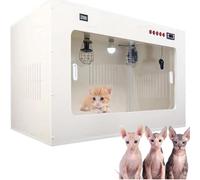 DPLXQPP Couveuse Professionnelle pour Chiot Et Chaton Nouveau-Né,Nurserie avec Thermostat Intelligent,Système d'air Circulé Utilisable en Vétérinaire 60 * 50 * 50cm