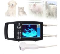 DPLXQPP échographe Vétérinaire HD avec Grand écran 5.6",Appareil échographie Portable Lecture Vidéoet Stockage De 64 Images,pour Porcs,Bovins,Ovins,Chevaux,Chiens & Chats M2