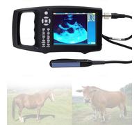 DPLXQPP échographe Vétérinaire Portable,Appareil échographie avec Sondes (M1, M2, M3) pour Diagnostic De Gestation des Porcs,Bovins,Ovins,Chevaux,Chiens & Chats,écran LED 5.6" M3