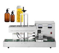DPLXQPP Machine Scellage par Induction électromagnétique, Machine Scellage Continue Automatique 2200w,Machine Scellage Bouteilles en Verre,Machine Scellage Papier électronique,50-120mm-220V