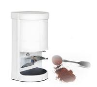 DPLXQPP Tasseur Automatique Professionnel pour Machine à Expresso,58mm,Pression Réglable, Support Réglable,Idéal pour Bars à Café Et Baristas White-Threaded