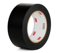 Dpm tapes - 1900 Duct Tape - Ruban américain étoilé extra fort pour réparation, fixation, emballage, scellage, urgence, toutes utilisations - Pour intérieur et extérieur - 50 mm x 50 m (Noir)